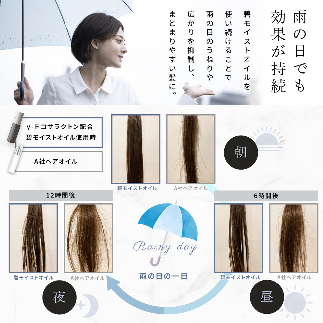 ao 碧モイストオイル ヘアオイル 50ml 雨の日 髪 うねり 広がり